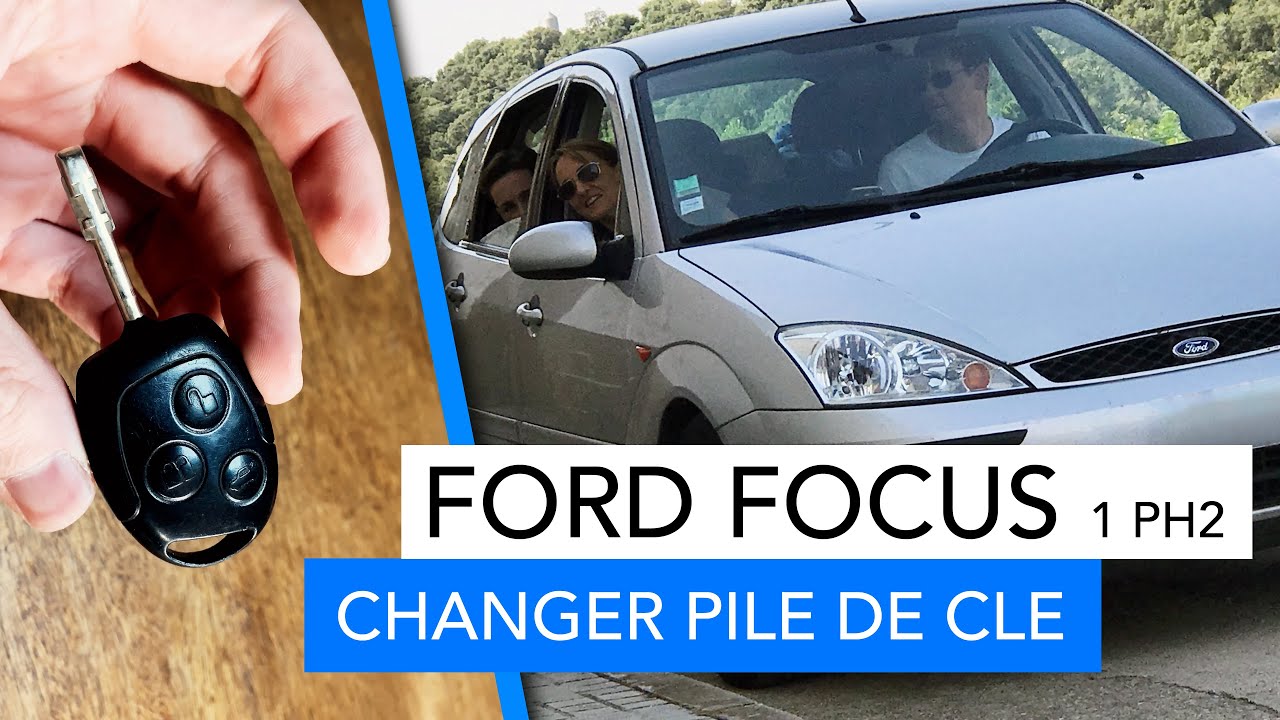 Ford Focus - Comment changer la pile de clé télécommande