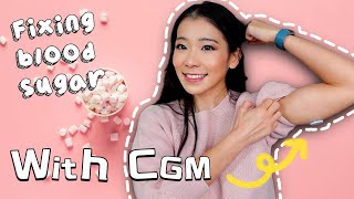 How I fixed my blood sugar using CGM~ Food to avoid to control blood sugar|Continous Glucose Monitor