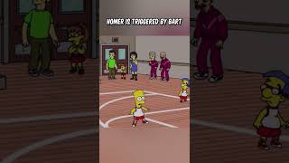 Homer Is Triggered By Bart #shorts #simpsons