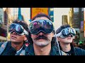 3 apple vision pros in nyc real life test