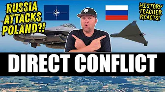 NATO Responds to Russian Drone Attack in Poland | Cappy Army | History Teacher Reacts