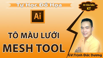 Mesh Tool Illustrator - Hướng dẫn sử dụng mesh trong AI  | Tự Học Đồ Hoạ
