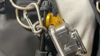 カラビナを前に移動させる方法　ダブルカラビナ　#如意棒