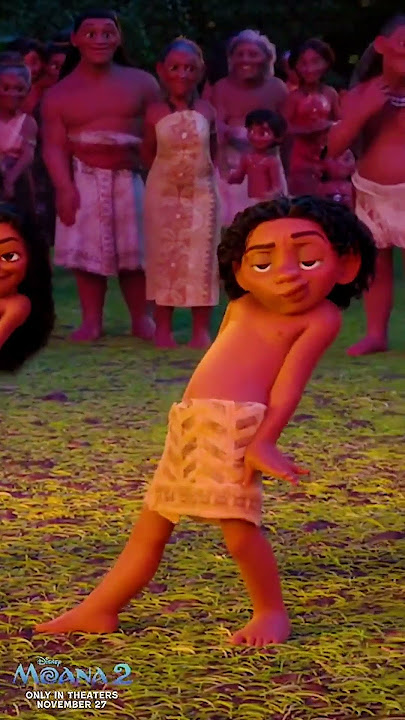 Moana 2 - The Dancing Boy Returns - Funny Clip (2024) Disney - 2024 movie new movie  animation 2024