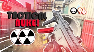 55 GUNSTREAK MP5 TACTICAL NUKE ON HARDHAT (Modern Warfare Multiplayer)