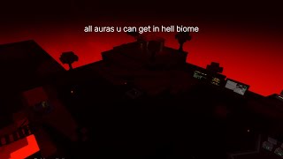 SOLS RNG : all breathrough auras u can get in hell biome