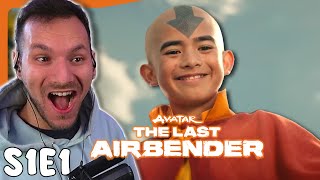 AVATAR THE LAST AIRBENDER 1x1 REACTION | Netflix Live Action Series | Aang