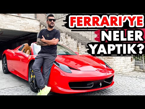 Ferrari 458 Spider’a Neler Yaptık?