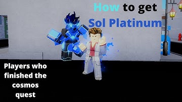 [AUT] How to get Sol Platinum (Players who finished the cosmos quest)