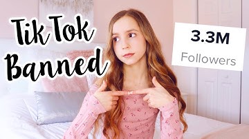 I got Banned from TikTok?!