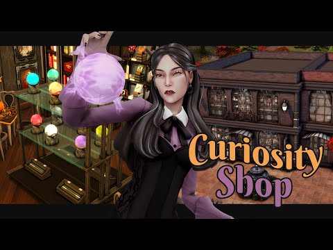 Лавка древностей в Симс 4🔮| Антикварный магазин | The Sims 4: Строительство