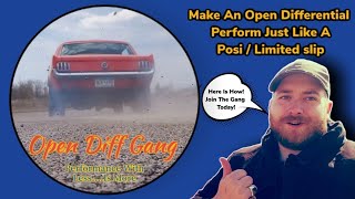 Open Differential Performance Equal To A Posi Traction? or Limited Slip? | How To Set Up The Car!