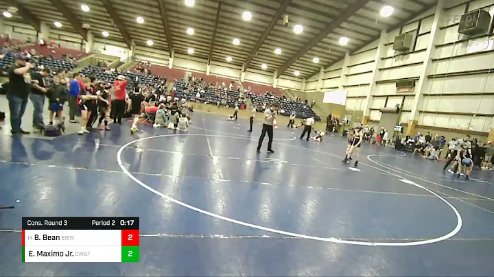 63 Lbs Cons. Round 3 - Braxton Bean, East Idaho El...