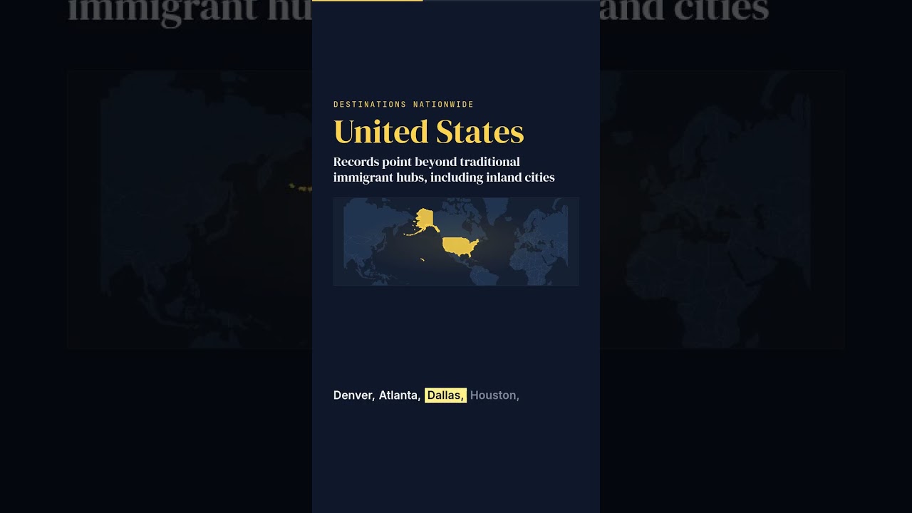 Migrants Freed at U.S. Border: AP Maps 4.5 Million Destinations Across the U.S.