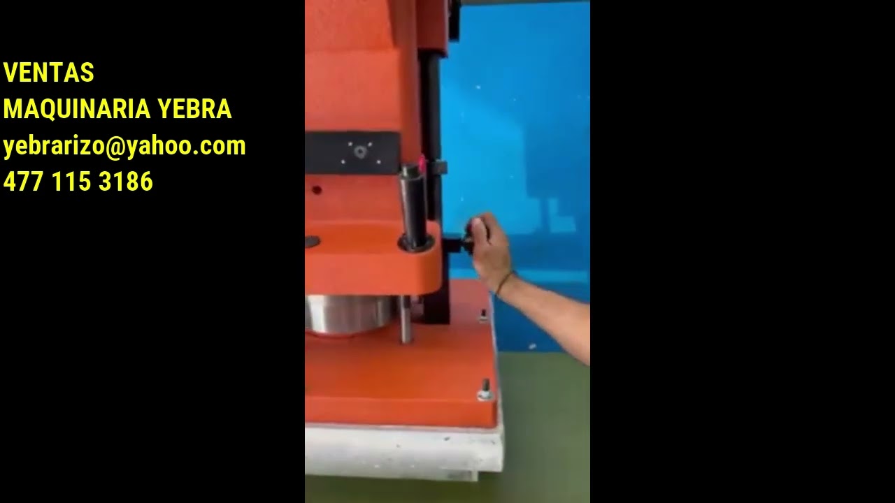 Maquinaria Yebra - Maquina Suajadora de Puente Atom G888