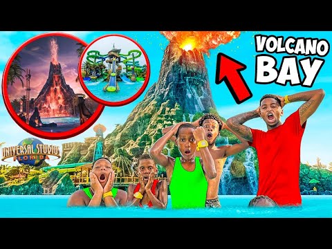 TOOK MY FAMILY ON VACATION TO ORLANDO FLORIDA✈️ & WE WENT TO VOLCANO BAY WATERPARK!😱