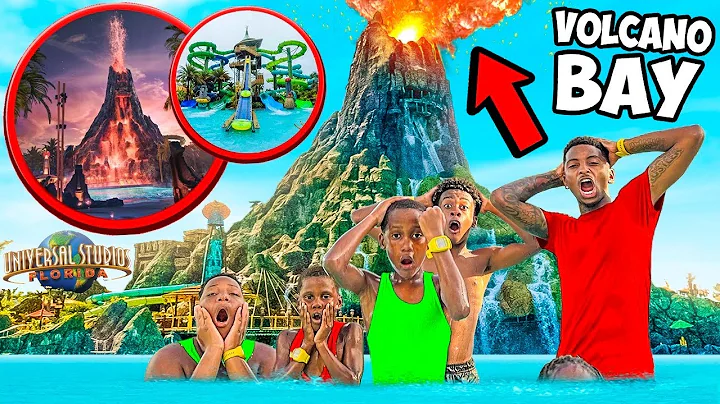 TOOK MY FAMILY ON VACATION TO ORLANDO FLORIDA & WE WENT TO VOLCANO BAY WATERPARK!