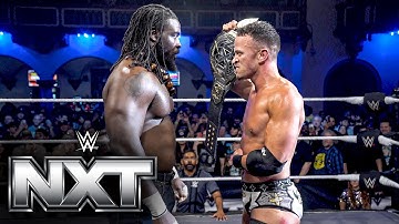 EXCLUSIVE FOOTAGE: Oba Femi confronts Ricky Saints at an NXT Live Event in a must-see moment