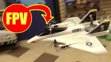 Mini Convergence FPV Flying - VTOL Indoor Flying??