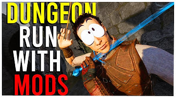 Blade and Sorcery U10 Dungeon run with some AWESOME Mods