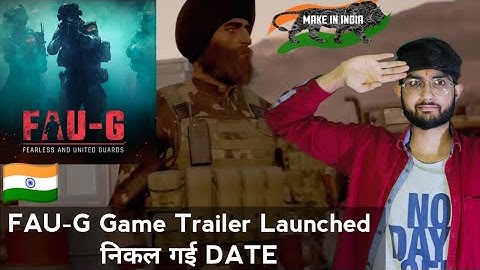 FAU-G Game Trailer / Teaser launched India - Date Final | AKSHAY KUMAR | PUBG Alternative India Game