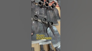 Cuốc nhíp con gà chuẩn thép nhíp hàng đặt tại xưởng