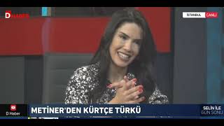 Mehmet Metinerden D Haberde Canlı Yayında Kürtçe Türkü: Türk Ile Kürt Aynı Damarda Akan Kandır...