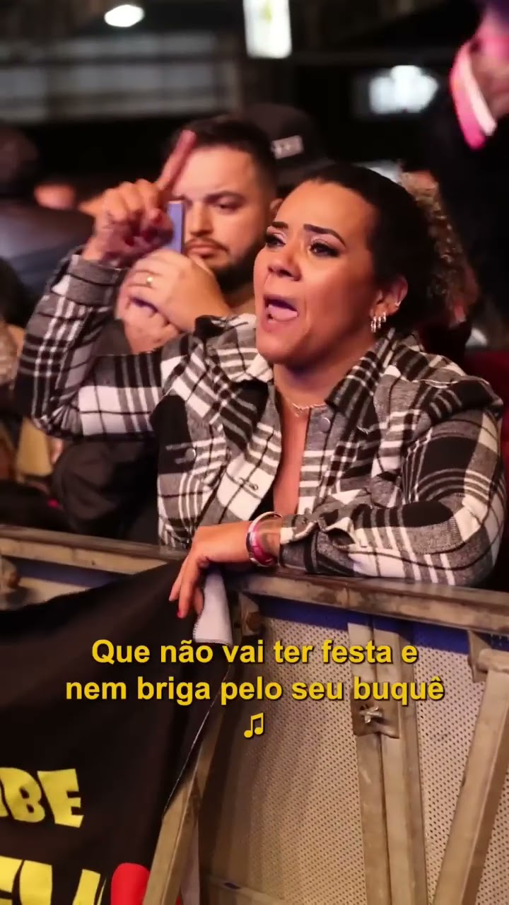 ? Se não for pra cantar assim eu nem vou!