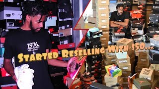 HOW I MADE OVER $100,000 RESELLING SNEAKERS !!!