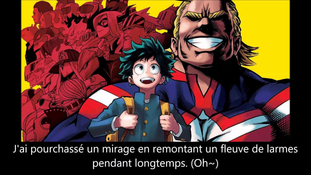 My Hero Academia Sora Ni Utaeba