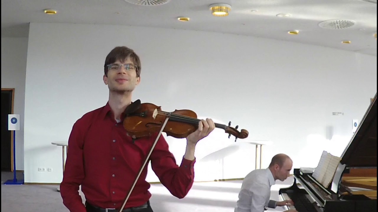 Wiener Walzer, Johann Strauss. Alexander Lifland (violin) and Boris Gurevich (piano)