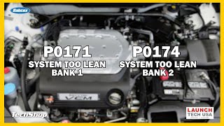 Diagnosing DTC P0171  System Too Lean