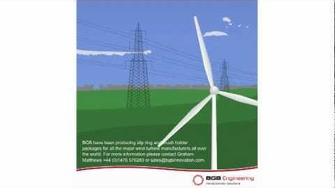BGB Engineering - Wind Turbines Slip Ring animation