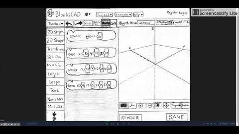 BlocksCAD Paper Prototype Video
