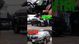 🚨 2014 ➡️ 2021 Land Cruiser Prado TRANSFORMATION! 🔥🚙From classic to cutting-edge—new look,