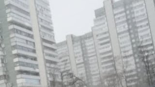 Москва 🌨 Снегопад!!