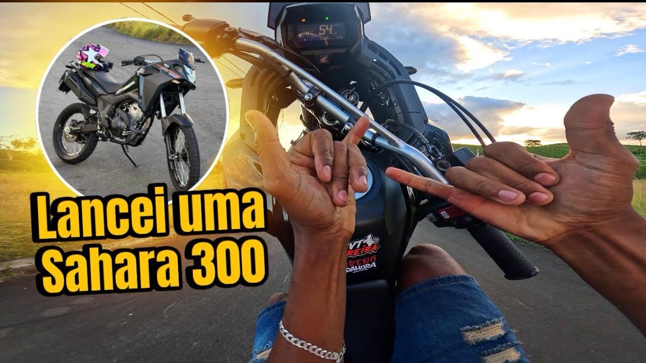 Lancei uma Sahara 300  2024 muito nova 