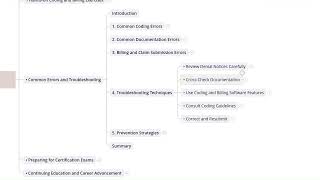 10.3  Common Errors And Troubleshooting I Medical Billing and Coding Essentials Course