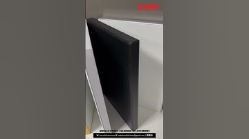 Golden EB lacquered glass shutters for #modular furniture #lacquer   #kanzkitchens #shutters