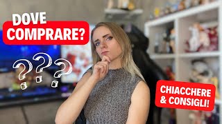 Dove compro le mie figures? Chiacchere e consigli sui negozi che uso di più!
