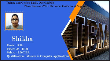 Congrats on new role , Shika | Salary 2.36 LPA | Got Selected in IBM as Associate System Analyst