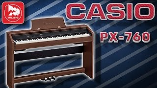 CASIO PX-760 Цифровое пианино (Privia digital piano)(Цифровое пианино CASIO PX-760 https://goo.gl/eiApN9 – сбалансированный инструмент среднего уровня, который не разочарует..., 2016-01-25T06:54:32.000Z)