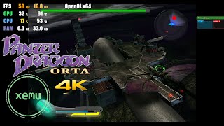 XEMU 0.5.1 | Panzer Dragoon Orta 4K 60FPS UHD | Xbox Emulator Gameplay