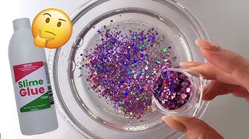 CLEAR SLIME TUTORIAL! (TESTING A NEW GLUE FOR SLIME)