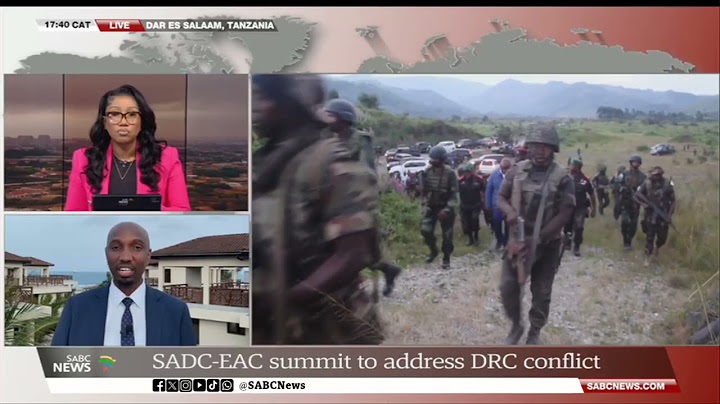 SADC-EAC Summit | Conflict in DRC - Isaac Lukanda