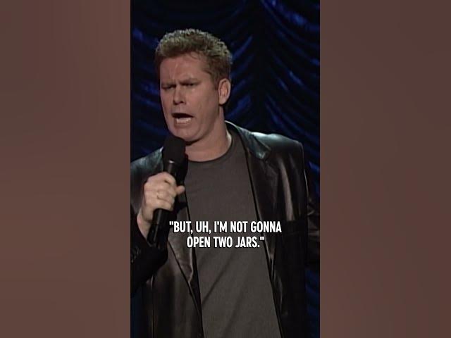 "Peanut butter and jelly in the same jar..." 🎤: Brian Regan #shorts