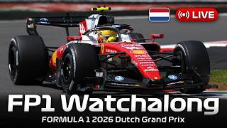 [LIVE] FORMULA 1 Dutch Grand Prix 2026 – FP1 Watchalong | Live Timing