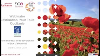 Webinaire CRTL Occitanie : Destination pour tous #1 (1e?re partie)