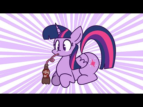 Twilight drinks a Dr. Pepper