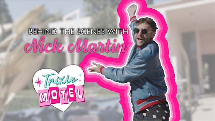 Behind-the-Scenes Tour with Nick Martin Featuring Trixie Mattel | discovery+